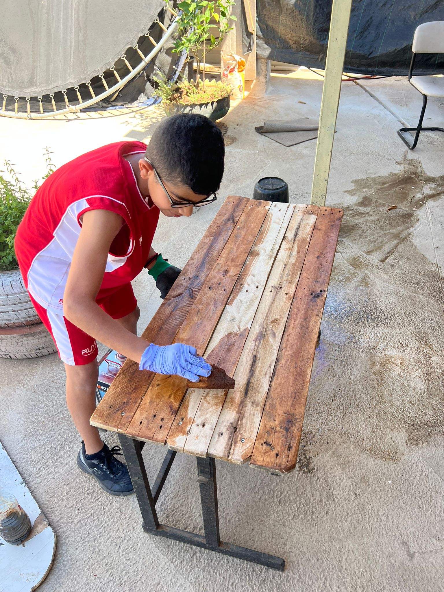 A Volunteer Initiative Led by Child Sami Sharia in Laylac Center
